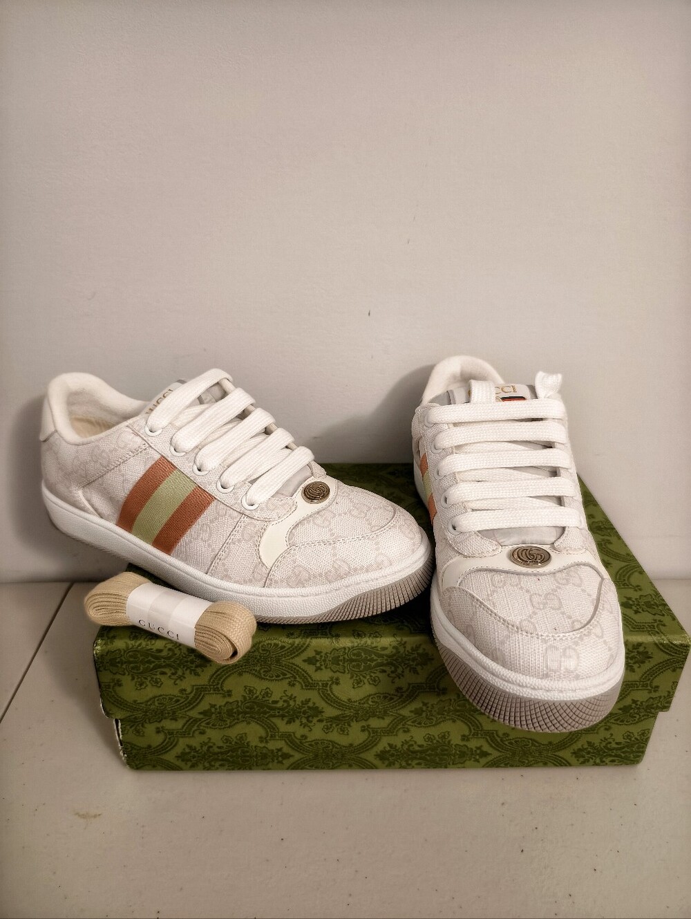 New Gucci WOMEN'S SCREENER SNEAKER
